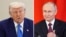 An image shows US President Donald Trump and Russian President Vladimir Putin. (composite file photo)