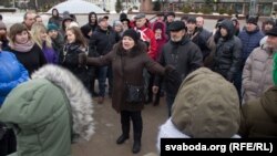 Протест у Вітебську, лютий 2017 року