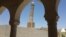 Mosul's Great Nur al-Din Mosque with its famous leaning minaret is still standing even though there are fears that Islamic State may yet destroy it. 