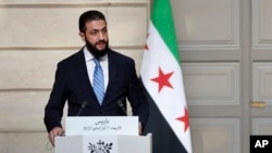 აჰმედ ალ-შარაა სირიის პრეზიდენტია 2025 წლის იანვრიდან გარდამავალი პერიოდის განმავლობაში