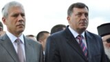 Boris Tadić i Milorad Dodik na otvaranju Osnovne škole "Srbija" na Palama kod Sarajeva, Foto: Midhat Poturović