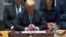 WATCH: U.S. President Donald Trump told the UN Security Council Russia and Iran enabled "butchery" by the Syrian regime, but also thanked them for "slowing down" a new offensive in Syria's Idlib Province.