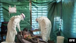 یکی از مبتلایان به ابولا در گینه