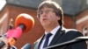 Fostul lider catalan Carles Puigdemont s-a predat autorităților belgiene, după ce Spania a emis mandat de arestare