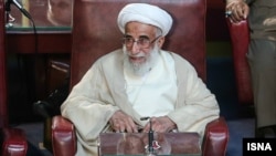 Секретарь Совета конституционного надзора и председатель Совета экспертов 90-летний аятолла Ахмад Джаннати.