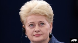 Lithuanian President Dalia Grybauskaite