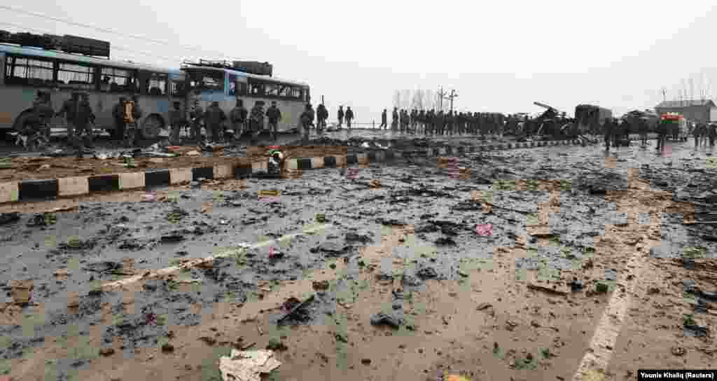 In February 2019, the Kashmir conflict again flared up when a suicide bomber slammed his explosives-laden car into a bus carrying Indian police. Forty-one people were killed.