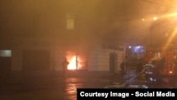 Orsýetiň ”Sberbankynyň” Lwowdaky bölümine 21-nji fewralda giçlik hüjüm edildi.