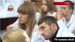 Студенты в Донецке