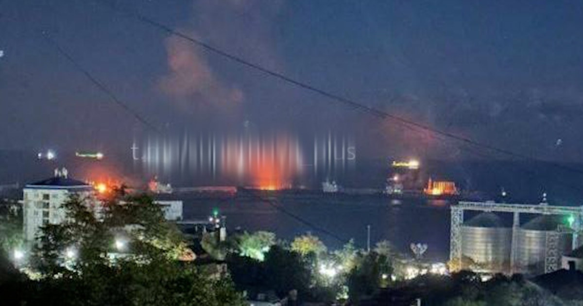 უკრაინელმა სამხედროებმა ტუაფსეს ნავთობგადამამუშავებელი ქარხანა დააზიანეს