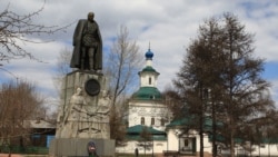 Памятник Александру Колчаку. Иркутск