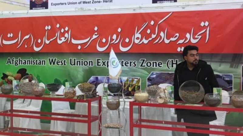 نمایشگاه محصولات تولیدی ایران و افغانستان در هرات برگزار شده است