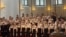 Київський дитячо-юнацький хор «Щедрик» під час виступу у Празі. Чехія. 31 березня 2026 року
