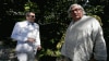 France -- Olivier Pere, Artistic director of Locarno film festival and Jean Claude Brisseau, film director 