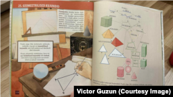 Pagină din cartea de matematică pentru clasa a IV-a pentru elevii din Estonia