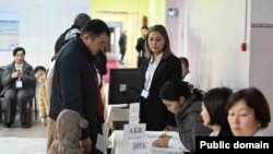 Жогорку Кеңешке депутаттарды шайлоо. 2025-жыл, 30-ноябрь. Бишкек. 