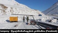 გაერთიანებული წყალმომარაგების კომპანია გუდაურში სამუშაოებს ატარებს
