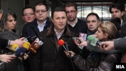 Премиерот Никола Груевски.