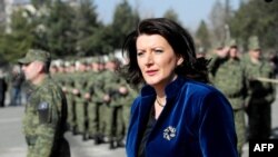 Косовската претседателка Атифете Јахјага 