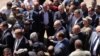 Armenia - Prime Minister Nikol Pashinian meets with residents of Kut village close to Armenia's border with Azerbaijan, May 27, 2021.