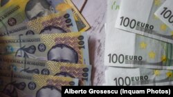 Moneda națională a României se depreciază continuu în raport cu Euro. Iar trendul pare greu de schimbat. 