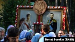 Крестный ход памяти последнего российского императора Николая II и его семьи