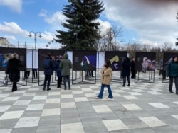 Выставка "Вы вообще люди" о домашнем насилии. Владикавказ