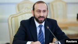 Armenian Foreign Minister Ararat Mirzoyan (file photo)