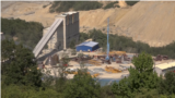 Serbia - the Chinese majority-owned Serbia Zijin Bor Copper mine and smelting complex - screen grab