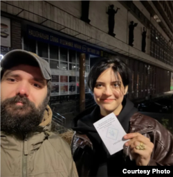 Полина вместе с крымчанином Богданом Кротевичем в Киеве