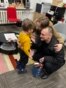 Released RFE/RL Belarusian service journalist Andrei Kuznechyk meets his family in Vilnius
