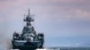 Корабль ВМФ России во время учений в Черном море, архивное фото
