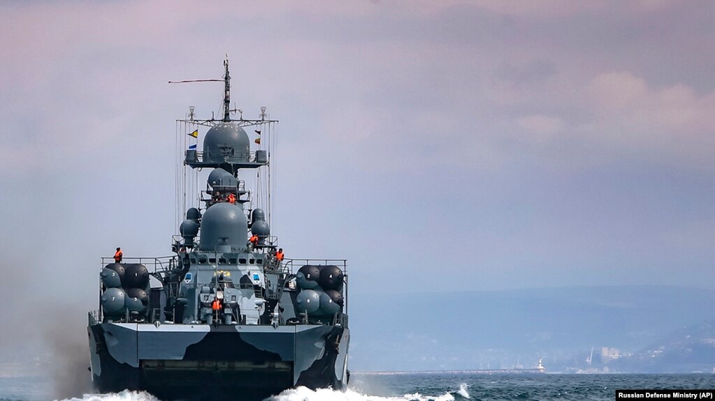 Корабель ВМФ Росії у Чорному морі (архівне фото)