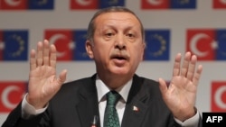 رجب طیب اردوغان، نخست‌وزیر ترکیه، معترضان این کشور را «تعدادی غارتگر» می‌نامد.