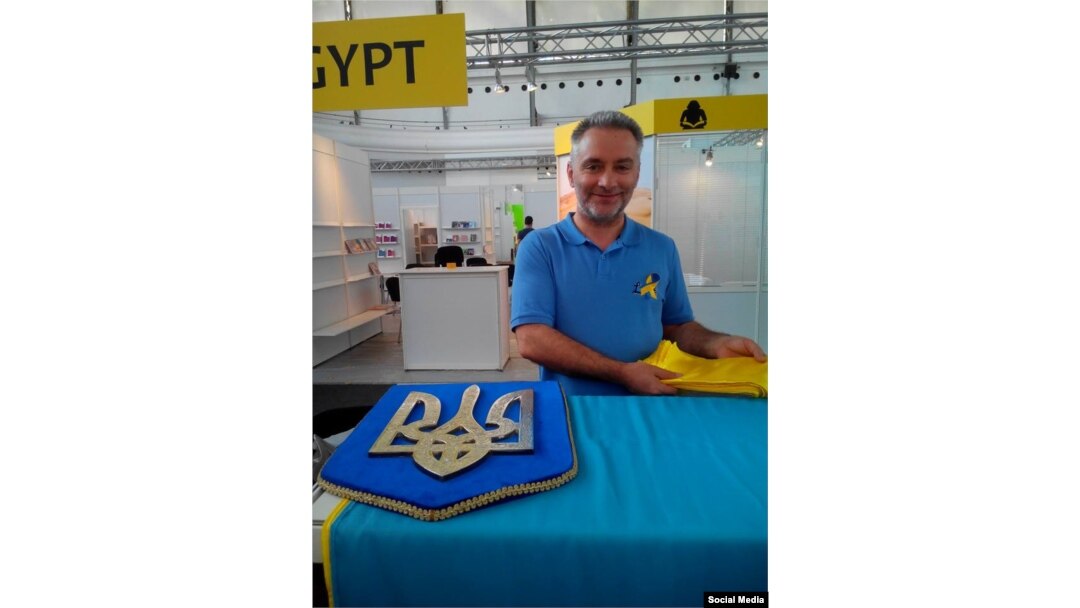 Юрій Ключівський, один з організаторів експозиції «Український дім»