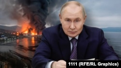 Коллаж: Путин и Туапсе