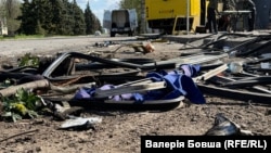 Наслідки попереднього російського удару на Дніпропетровщині, архівне фото