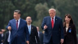 Američki predsjednik Donald Trump sa kineskim predsjednikom Si Đinpingom tokom posjete pekingu, 14. maj 2026. 