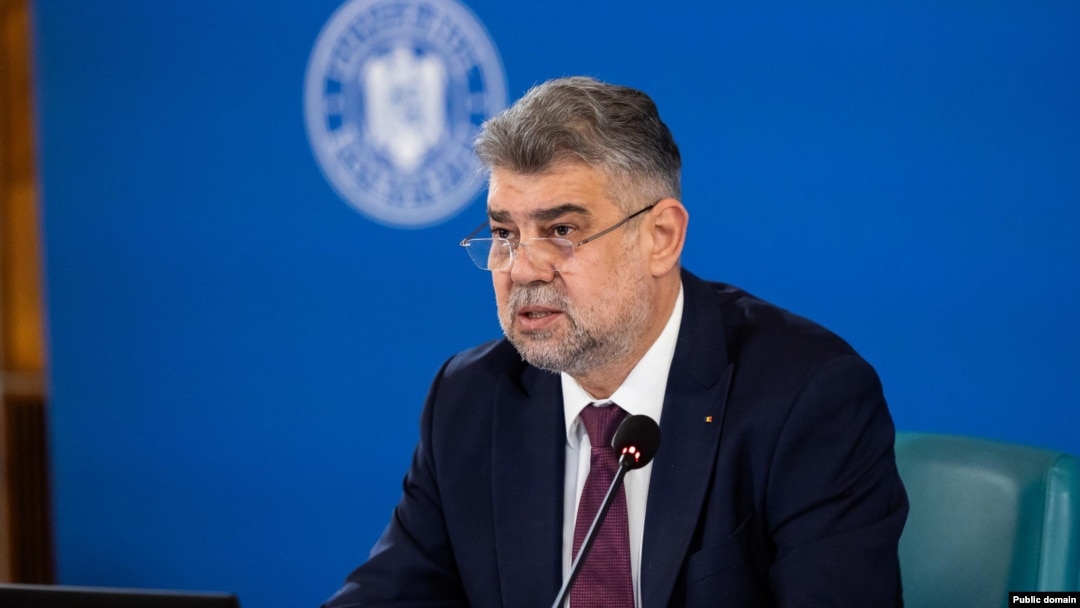 Premierul României, Marcel Ciolacu.