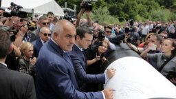 Алексис Ципрас и Бойко Борисов в Кирково