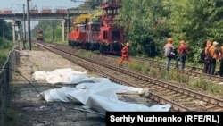 Ten people were killed in a Russian attack on the Brovary district in Ukraine's Kyiv region on August 5.