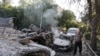 Последствия российских ударов по Киеву в ночь на 4 июля 