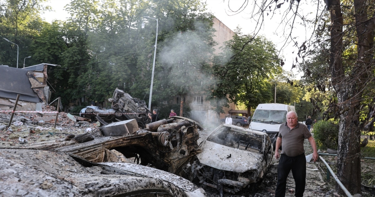 After Trump-Putin Call, Russia Pounds Ukraine With New 'Record' Drone Attack