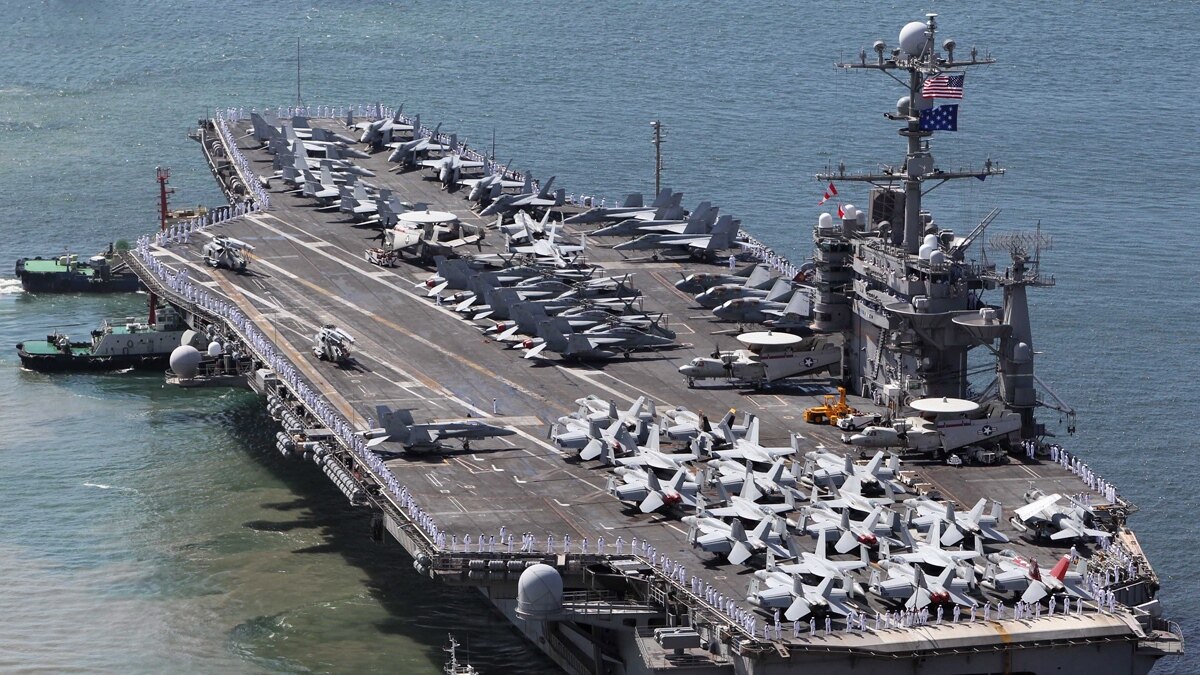 U.s. Sends Carrier To Aid Philippines