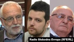 Jože Mencinger, Filip Balunović i Dimitrije Boarov