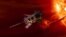 Ілюстрацыйная выява Parker Solar Probe каля Сонца