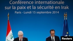 Президенты Франции и Ирака открывают конференцию по борьбе с террористами "Исламского государства"