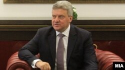 Претседателот Ѓорѓе Иванов. 