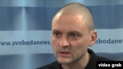 Координатор  "Левого фронта" Сергей Удальцов