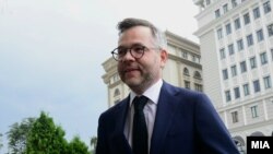 Германскиот министер за Европа, Михаел Рот во Скопје